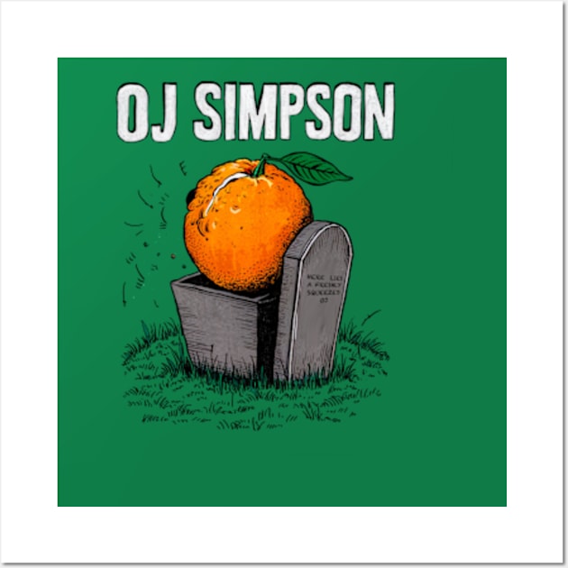 OJ SIMPSON Wall Art by Welcome To Chaos 